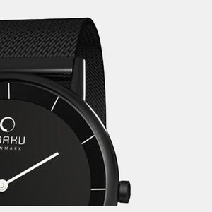 Banke Men Quartz Black Dial Analog Nylon Watch V143GBBMB