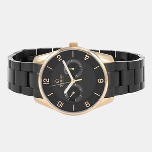Flint Ink Men Quartz Brown Dial Analog Stainless Steel Watch V171GMVBSB