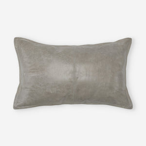Sabrea Leather Lumbar Pillow