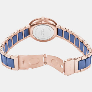 Glad Sunset Women Quartz Two Tone Dial Analog Stainless Steel Watch V189LXVLSL