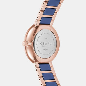 Glad Sunset Women Quartz Two Tone Dial Analog Stainless Steel Watch V189LXVLSL