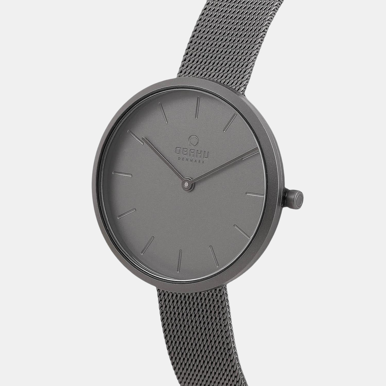 Hassel Lille Women Quartz Grey Dial Analog Stainless Steel Watch V219LXUUMU