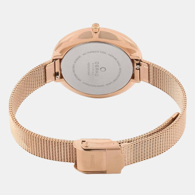 Hassel Natur Women Quartz Silver Dial Analog Stainless Steel Watch V219LXVHMV