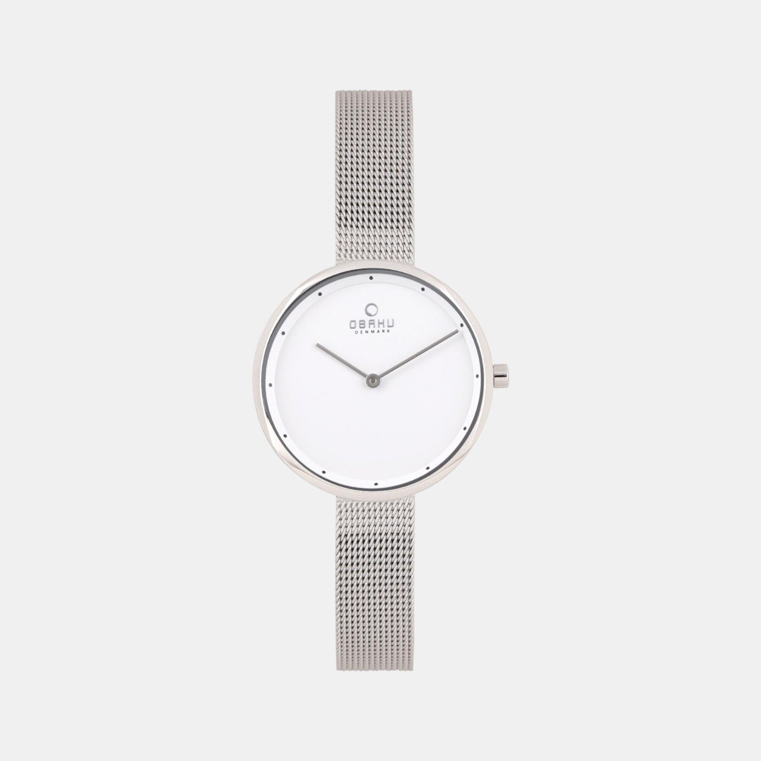 Dok Women Quartz White Dial Analog Stainless Steel Watch V227LXCIMC