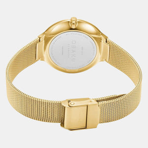 Dok Women Quartz White Dial Analog Stainless Steel Watch V227LXGIMG