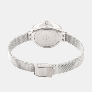 Birk Women Quartz White Dial Analog Stainless Steel Watch V231LXCIMC