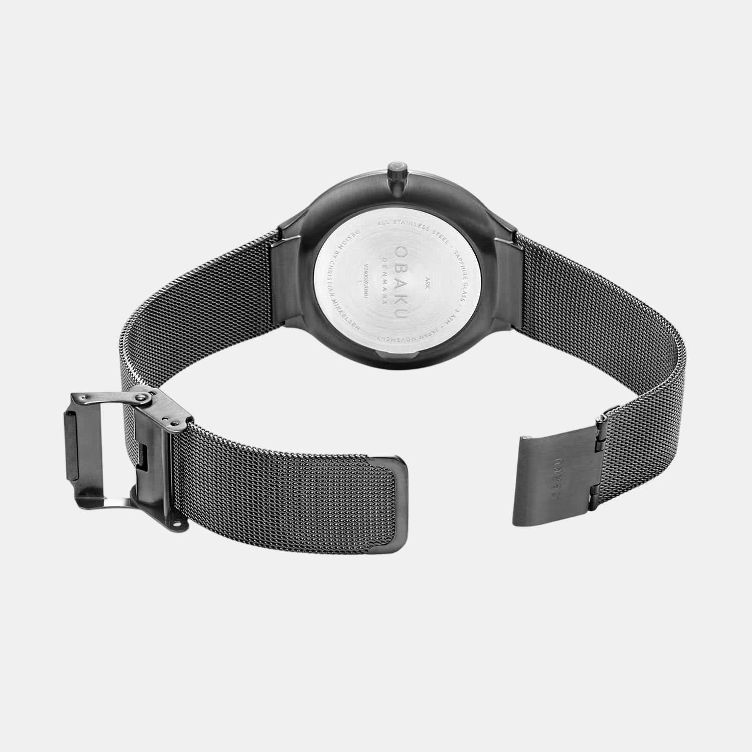 Ark Slim Women Quartz Grey Dial Analog Stainless Steel Watch V240GXUUMU