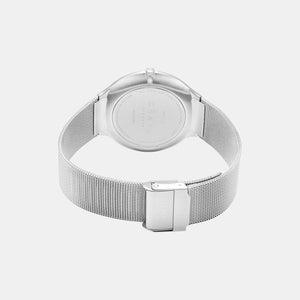 Ark Lille Women Quartz White Dial Analog Stainless Steel Watch V240LXCWMC