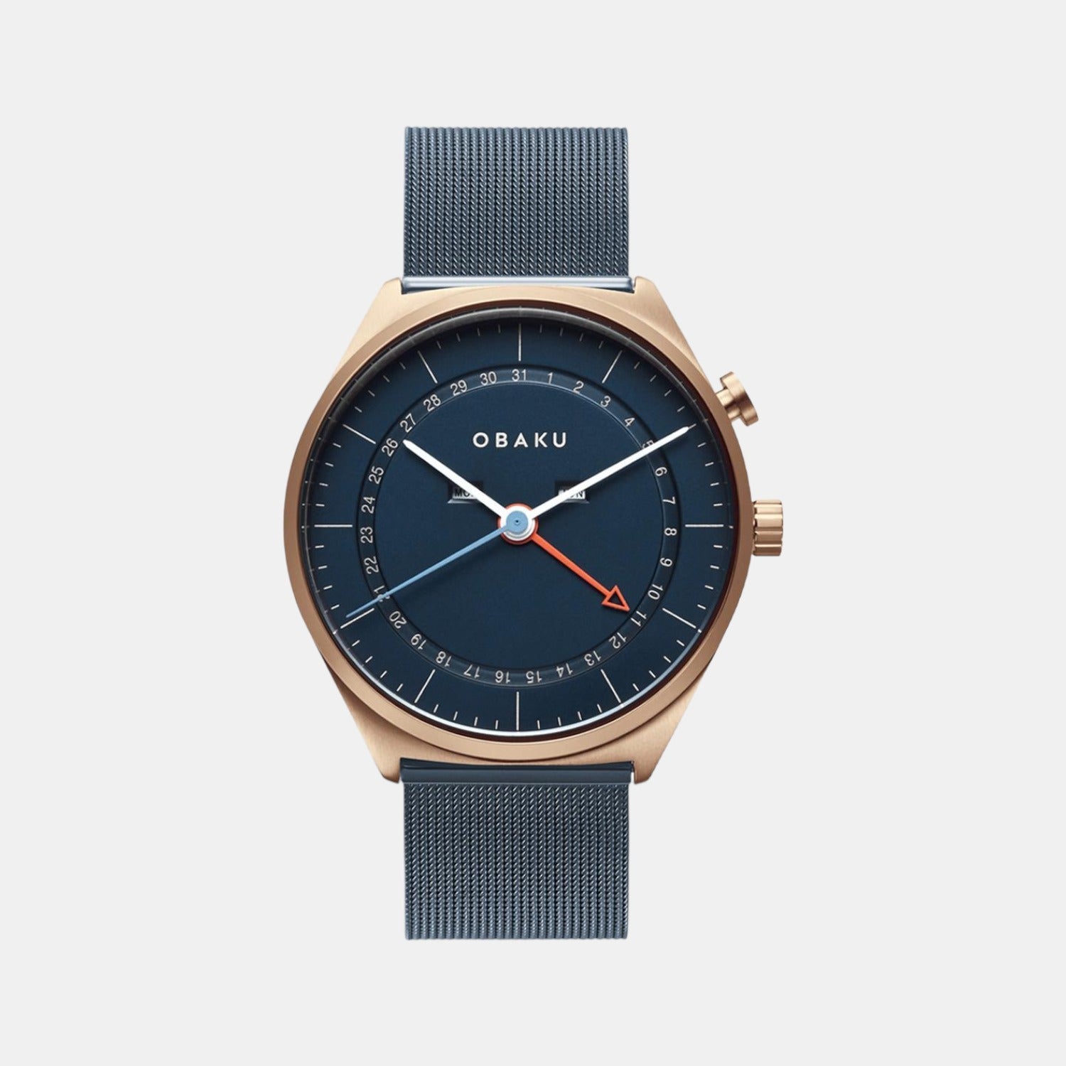 Dato Ocean Men Quartz Blue Dial Analog Stainless Steel Watch V242GMVLML