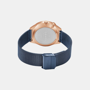 Dato Ocean Men Quartz Blue Dial Analog Stainless Steel Watch V242GMVLML