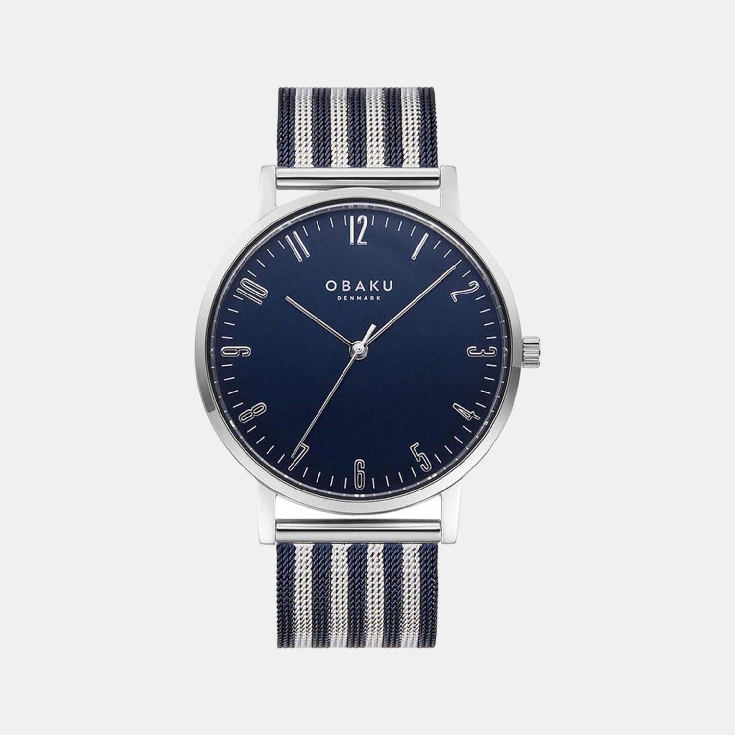 Brink Men Quartz Blue Dial Analog Stainless Steel Watch V248GXCLMK
