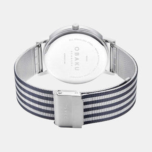 Brink Men Quartz Blue Dial Analog Stainless Steel Watch V248GXCLMK