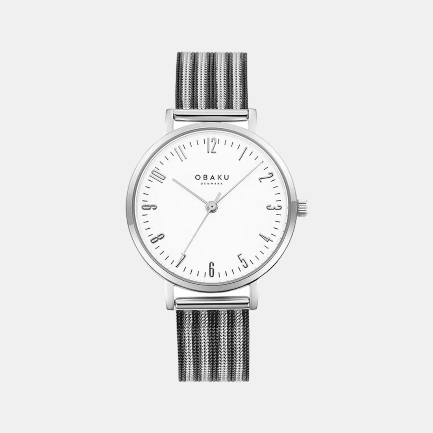 Brink Women Quartz White Dial Analog Stainless Steel Watch V248LXCIMM