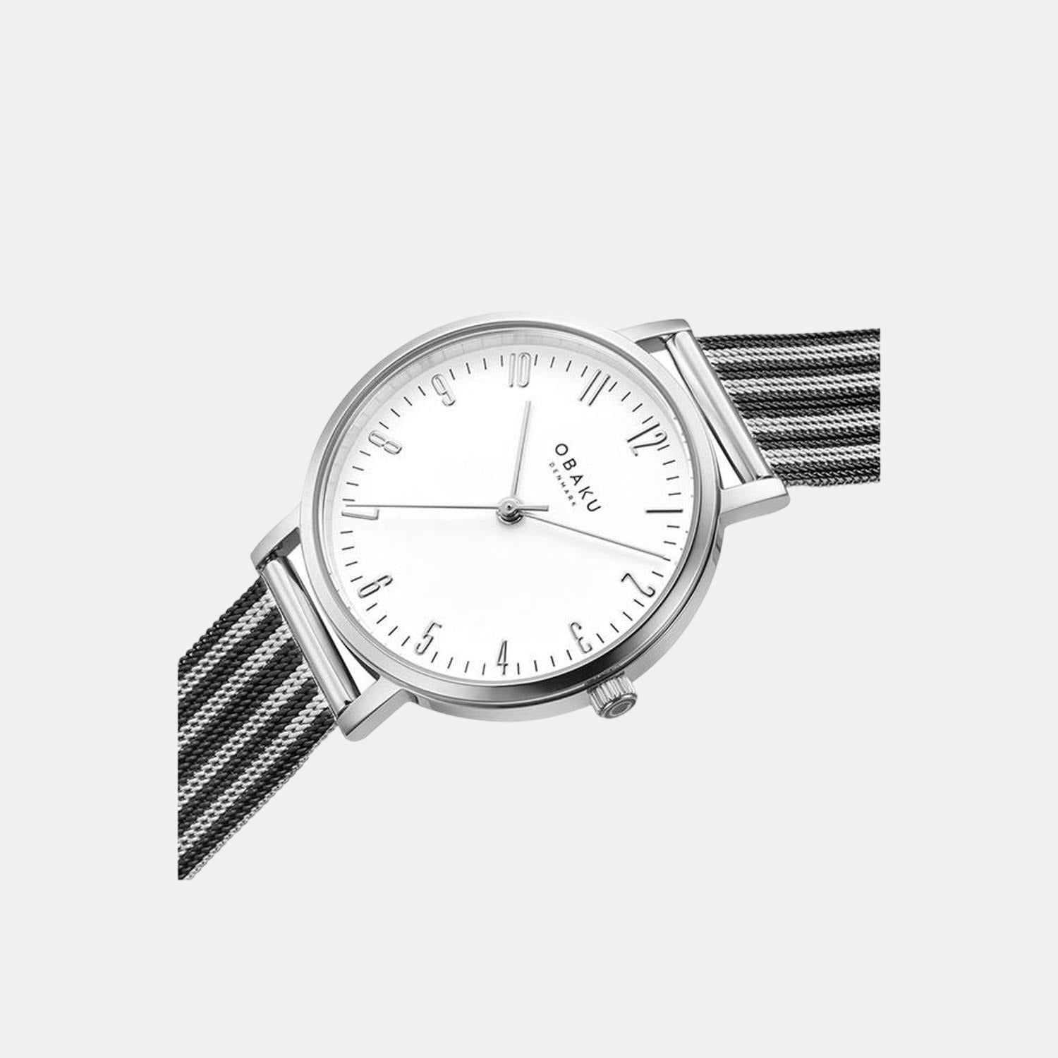 Brink Women Quartz White Dial Analog Stainless Steel Watch V248LXCIMM