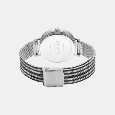 Brink Women Quartz White Dial Analog Stainless Steel Watch V248LXCIMM