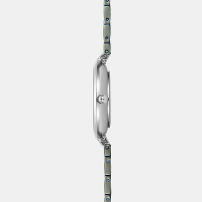 Diamant Forest Women Quartz Green Dial Analog Stainless Steel Watch V256LXCESE