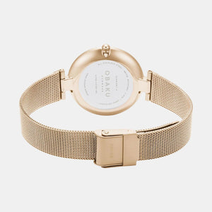 Diamant Rose Women Quartz Silver Dial Analog Stainless Steel Watch V256LXVIMV-DD