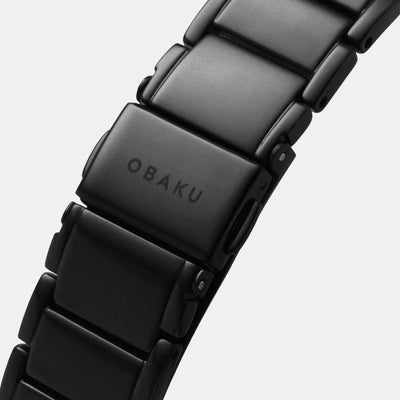 Firkant Cider Women Quartz Black Dial Analog Stainless Steel Watch V259LXBBSB