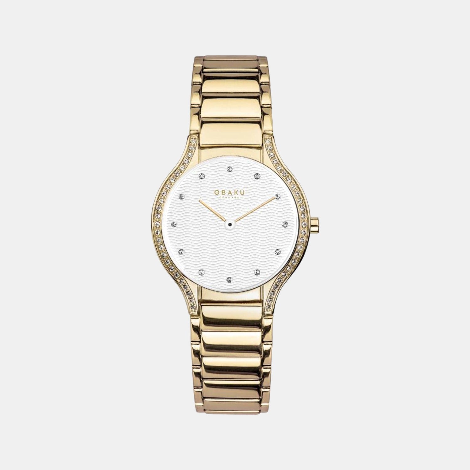 Acacie Women Quartz Silver Dial Analog Stainless Steel Watch V276LEGISG