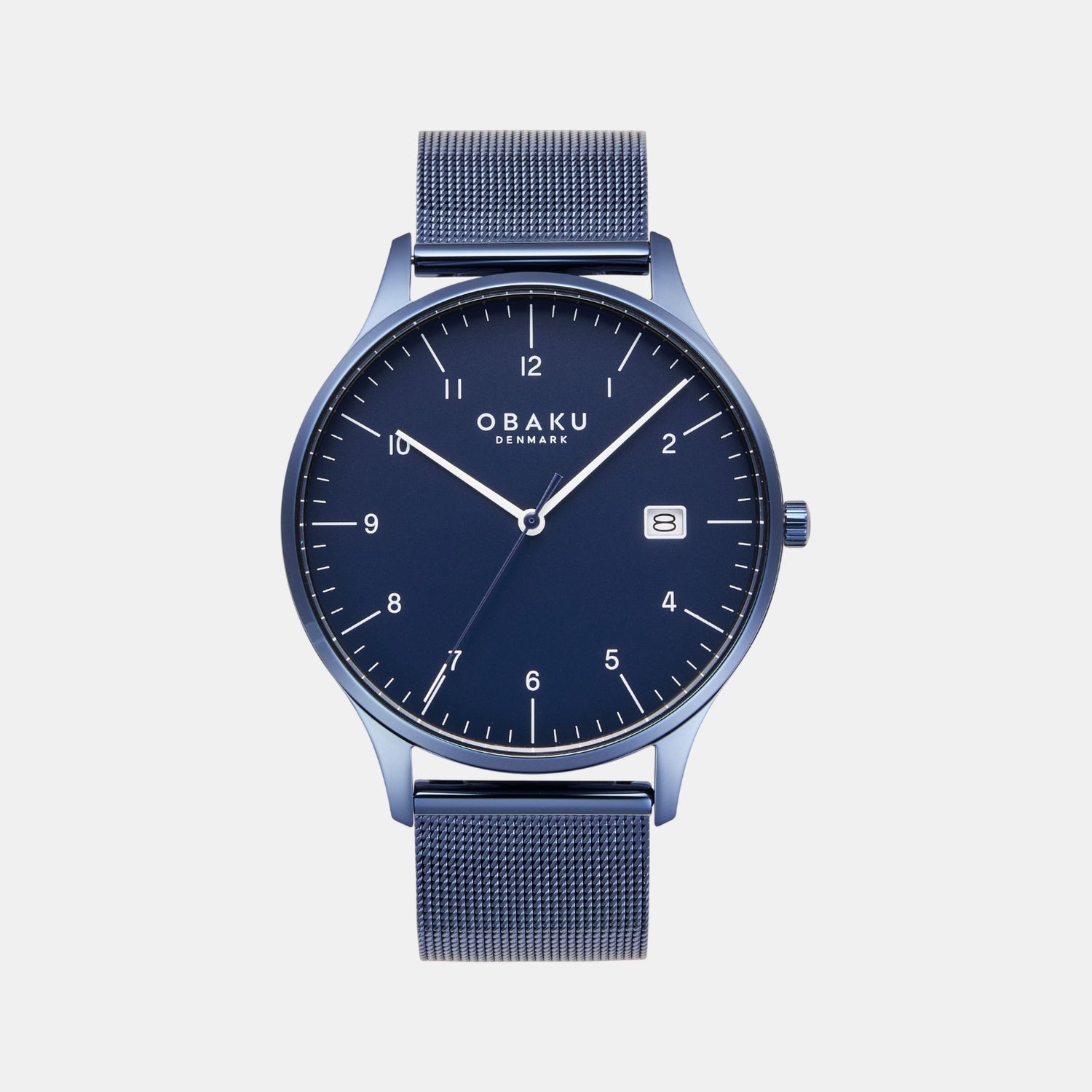 Chia Marine Men Quartz Blue Dial Analog Stainless Steel Watch V298GDLLML