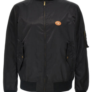 Valentino Garavani Logo Bomber Jacket