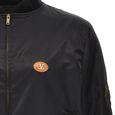 Valentino Garavani Logo Bomber Jacket