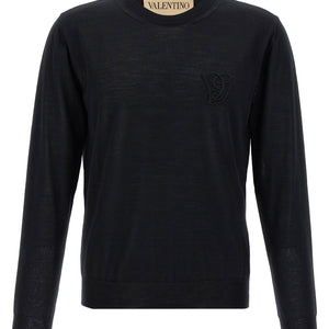 Valentino Garavani Logo Embroidery Sweater