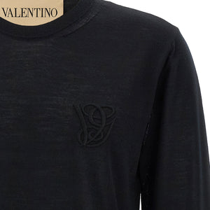 Valentino Garavani Logo Embroidery Sweater