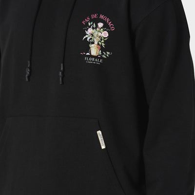 Pas De Monaco Vaso Black Hoodie