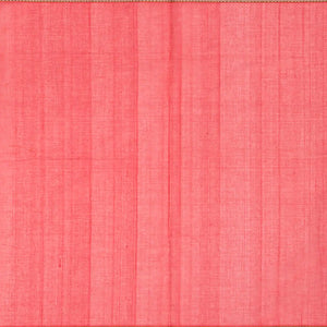 Peach Handloom Village Cotton Saree With Animal Motifs-Peach