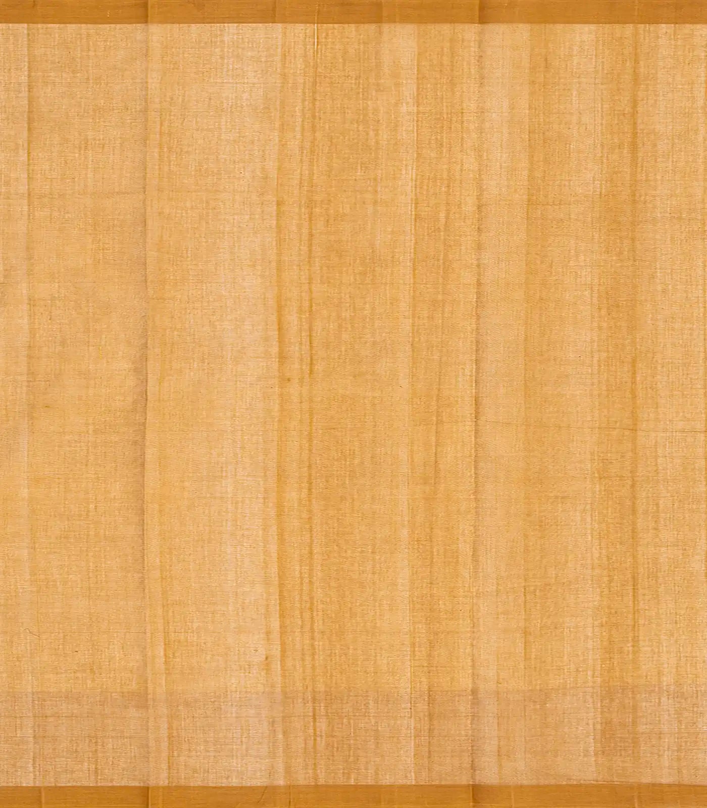 Lemon Green Handloom Village Cotton Saree With Floral Motifs-Lime Green