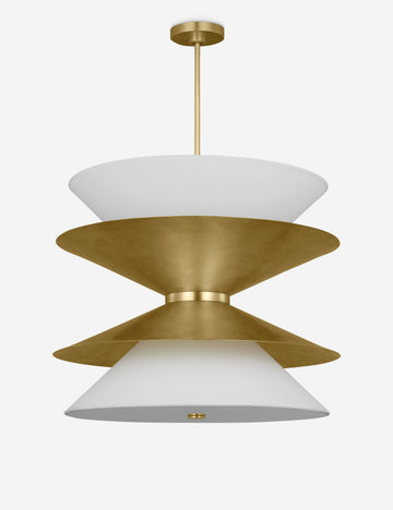 Brass and White