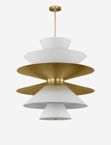 Brass and White