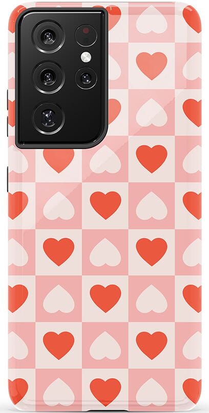 King of My Heart | Checkered Hearts Case