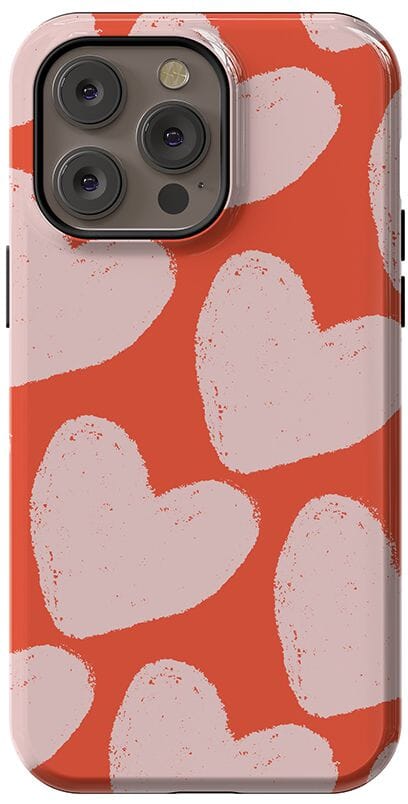Love You More | Heart Doodle Case