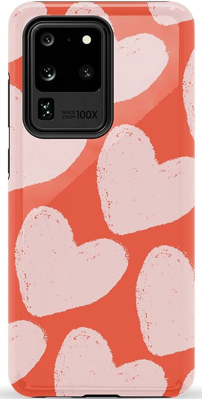 Love You More | Heart Doodle Case