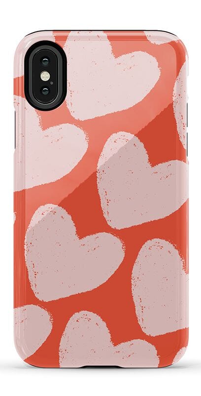Love You More | Heart Doodle Case