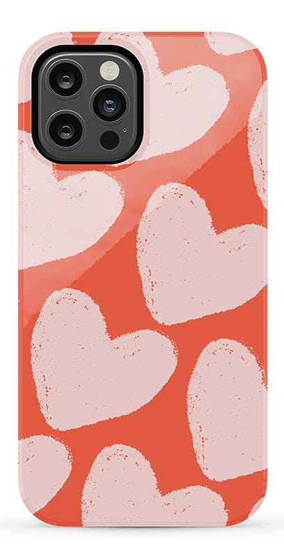 Love You More | Heart Doodle Case