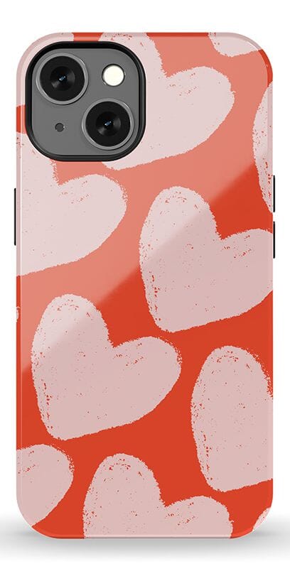 Love You More | Heart Doodle Case