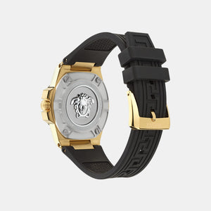 Greca Reaction Women Quartz Black Dial Analog Recycled PU Watch VE0D00225