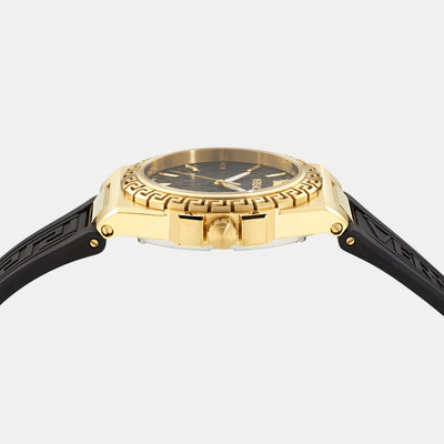 Greca Reaction Women Quartz Black Dial Analog Recycled PU Watch VE0D00225