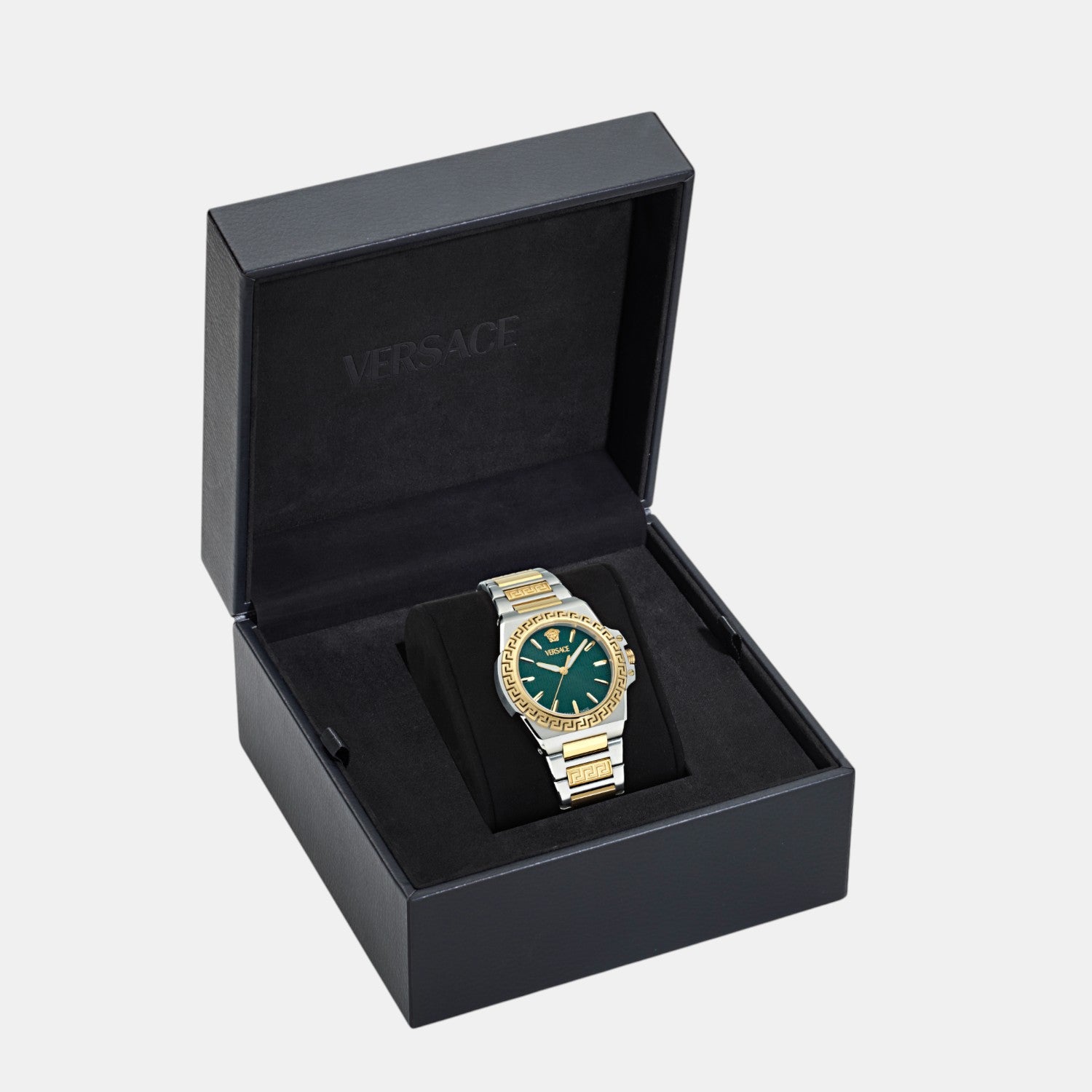 Greca Reaction Women Quartz Green Dial Analog Stainless Steel Watch VE0D00425