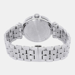 Aion Men Quartz White Dial Chronograph Stainless Steel Watch VE1D01823