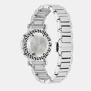 Greca Glam Women Quartz Silver Dial Analog Stainless Steel Watch VE2Q00322