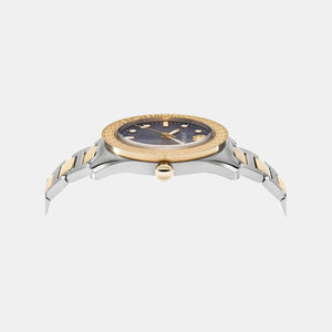 Greca Men Quartz Blue Dial Analog Stainless Steel Watch VE2T00422