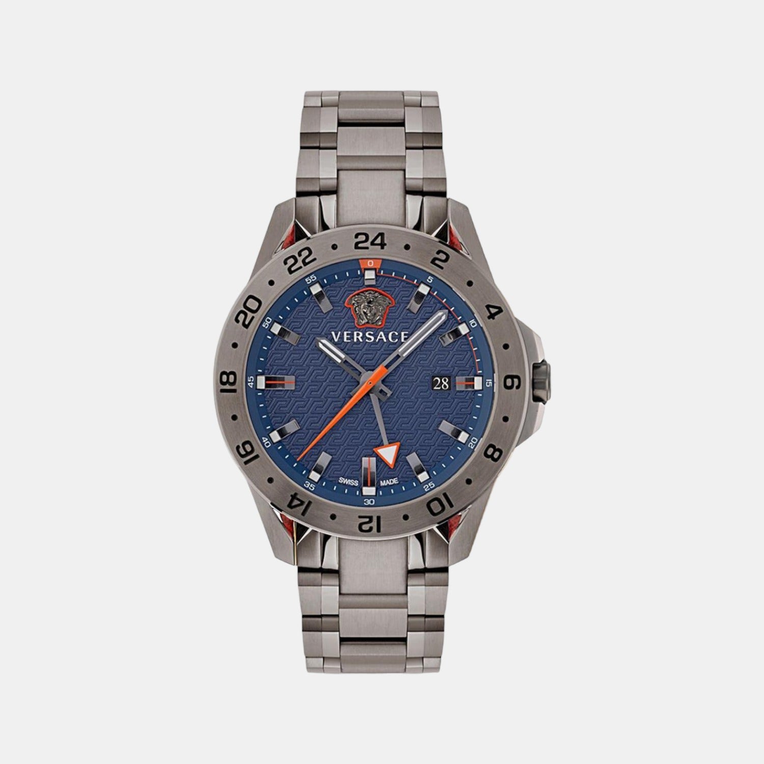 Astron Men Quartz Blue Dial Analog Stainless Steel Watch VE2W00422