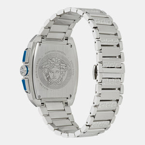 Dominus Men Quartz Blue Dial Chronograph Stainless Steel Watch VE6H00423