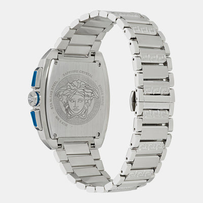 Dominus Men Quartz Blue Dial Chronograph Stainless Steel Watch VE6H00423