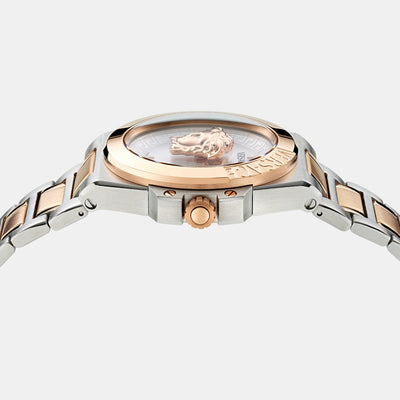 Hera Women Quartz Silver Dial Analog Stainless Steel Watch VE8D00424