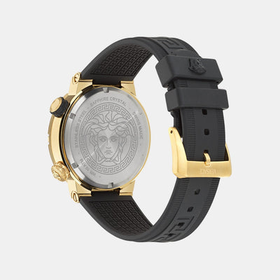 Greca Men Quartz Two Tone Dial Analog Recycled PU Watch VE8G00324